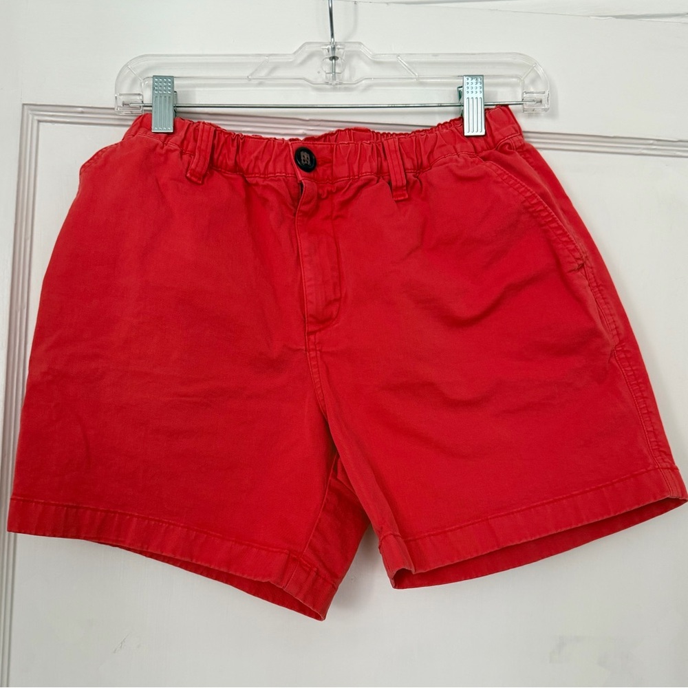 Chubbies faded red the dunes original shorts men’s S